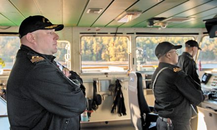 Eat, sleep, lead: On board HMCS Nanaimo