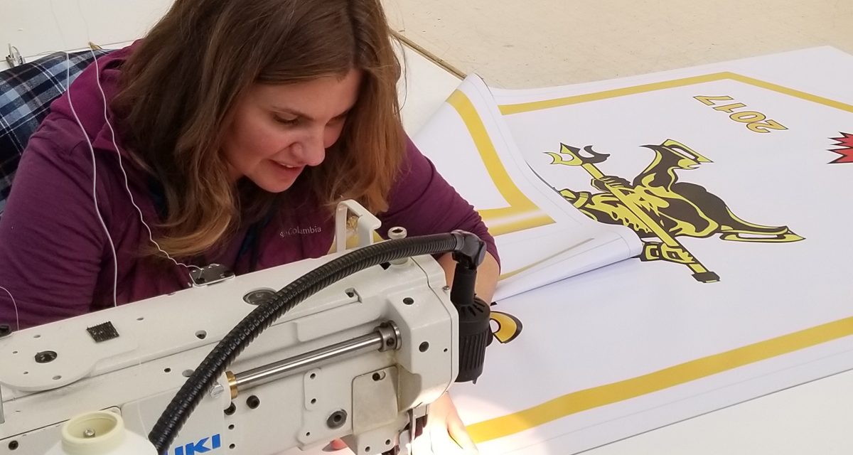 Banners honour hockey fallen