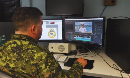 Warship welcome aboard – virtual style