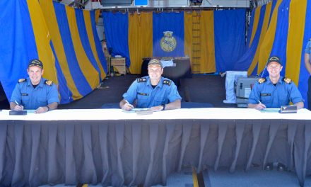 HMCS Calgary Change of Command