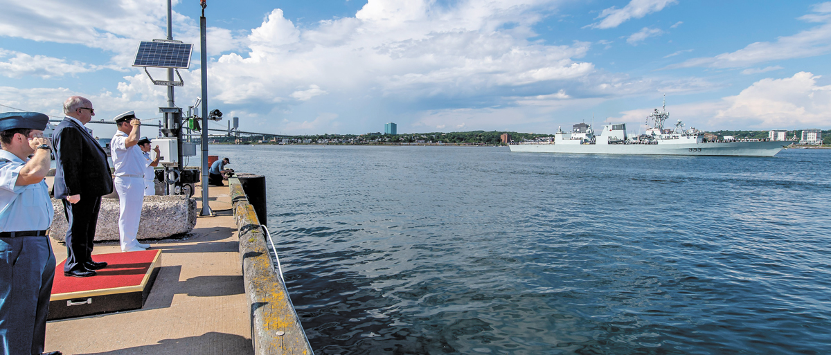 HMCS Toronto takes over Operation Reassurance