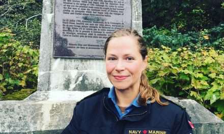 Junior officer recognized for leadership