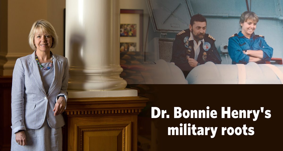 Dr. Bonnie Henry’s military roots