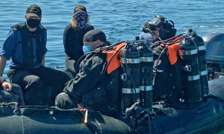 HMCS Malahat divers back in the water