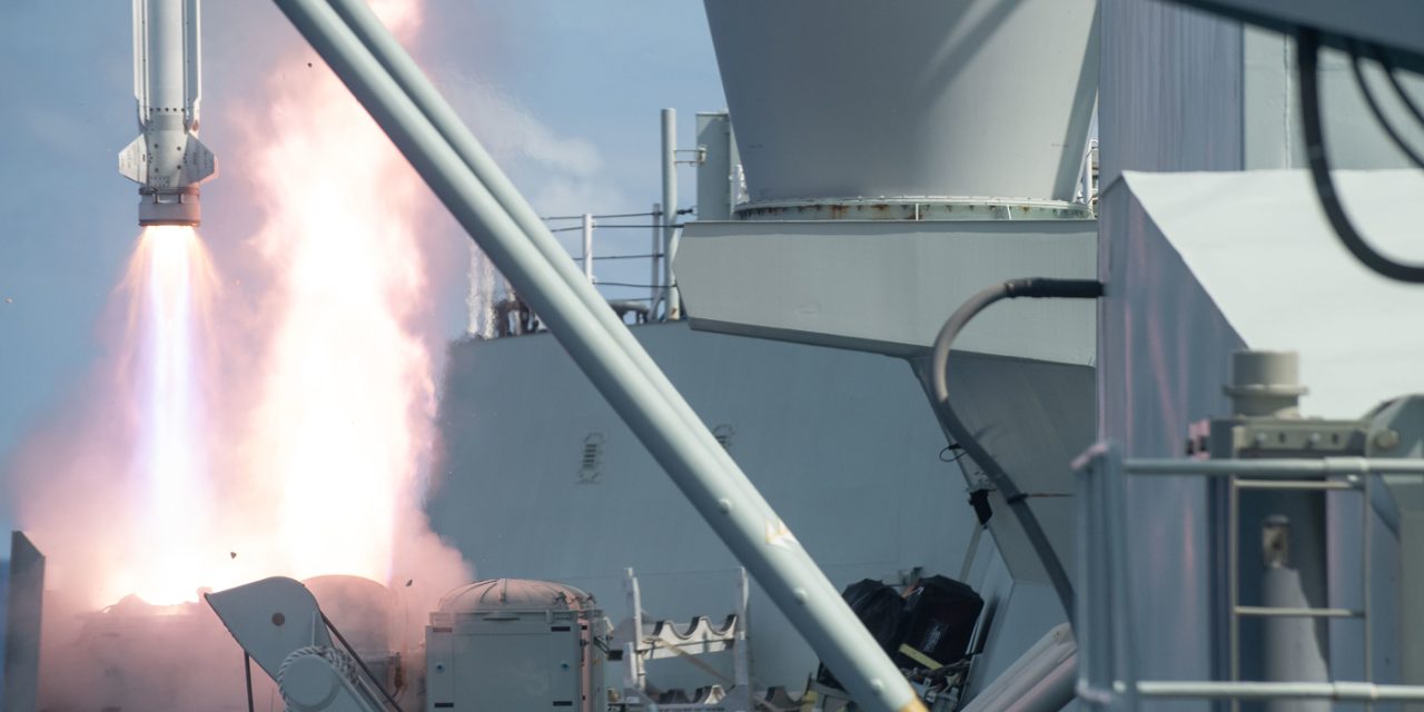 HMCS Winnipeg showcases fire power