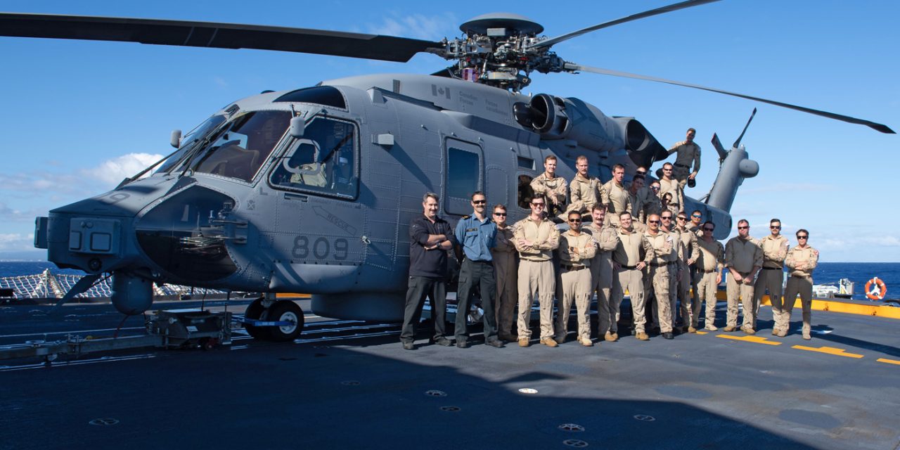 Rebel with a cause: HMCS Winnipeg’s eyes in the sky
