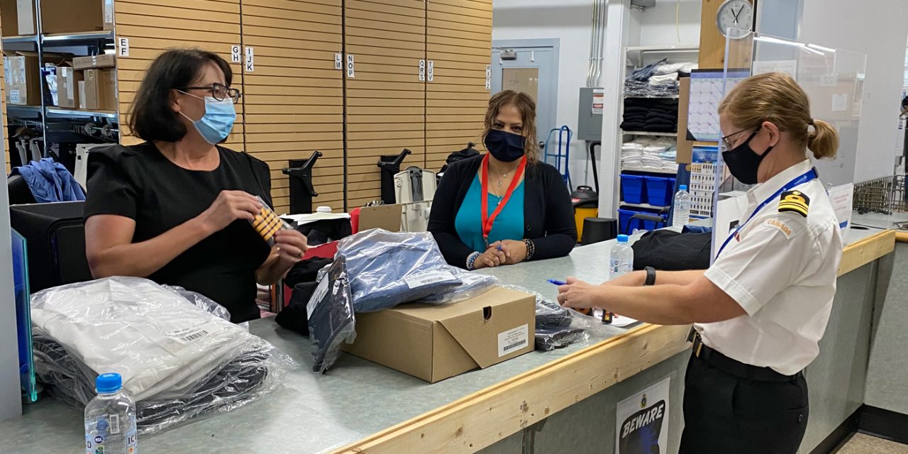 Proud navy appointment