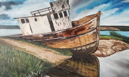 Painting – creative therapy for soldier