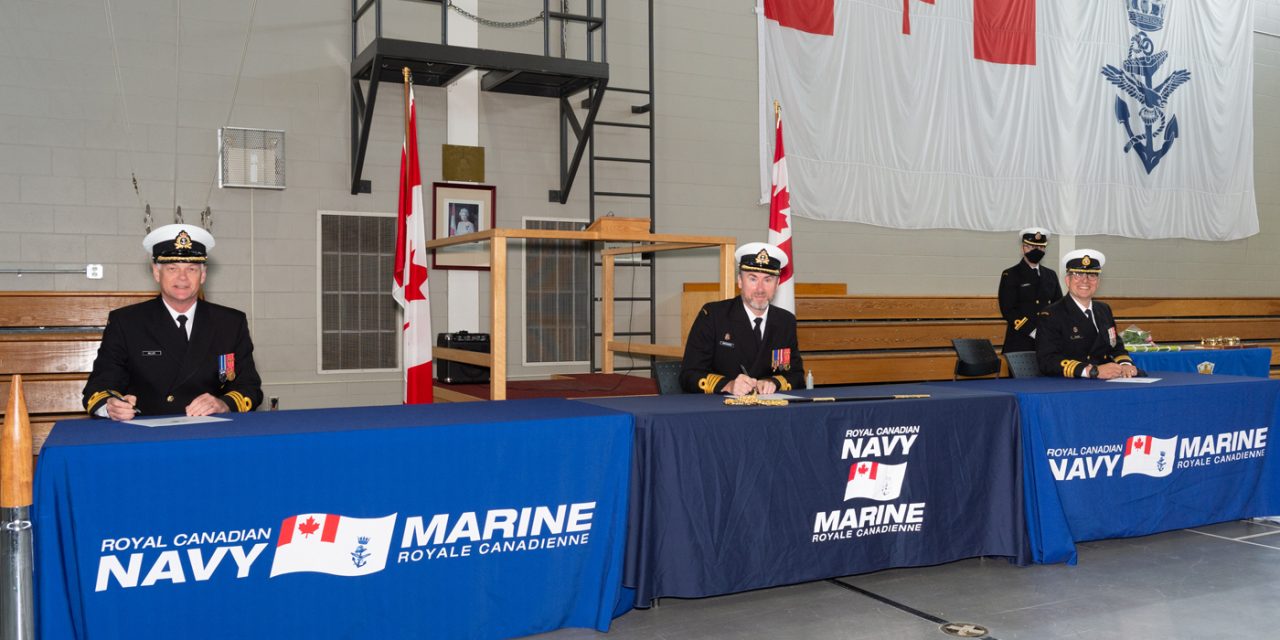 HMCS Malahat Change of Command
