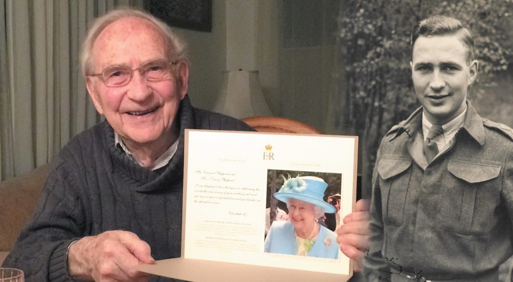 Second World War veteran Ted Sheppard