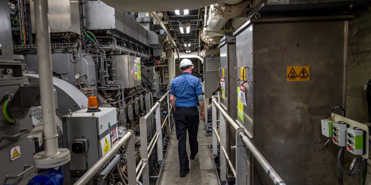 Allies get virtual tour of navy’s newest ship