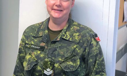 Base Administration’s MCpl Kim Draper