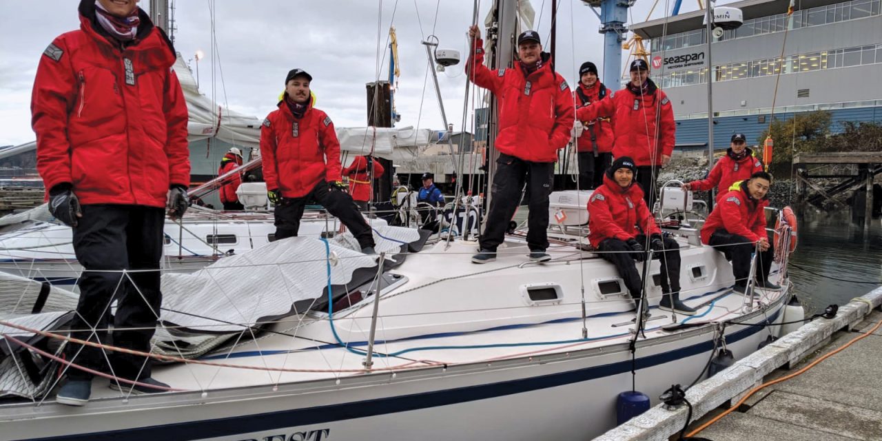 Sailors sea skills tested in challenging regatta