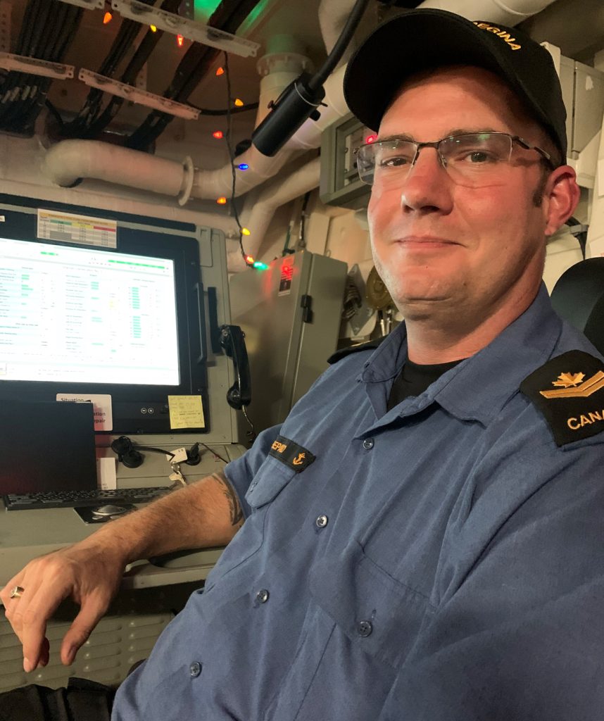 MS Chris Shepard is the first Marine Technician to qualify as a Senior Engineering Watch Keeper.