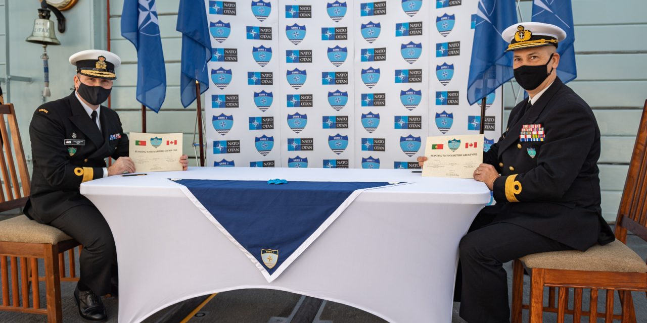 Canada assumes command of Standing NATO Maritime Group One