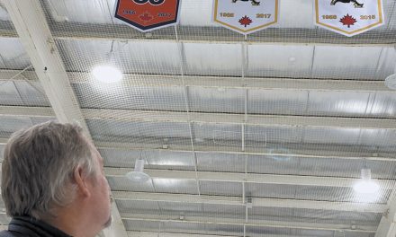 Fallen hockey comrades honoured at Wurtele Arena