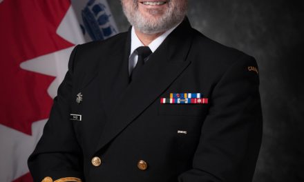 Vice-Admiral Craig Baines’ Flag Hoist Signal