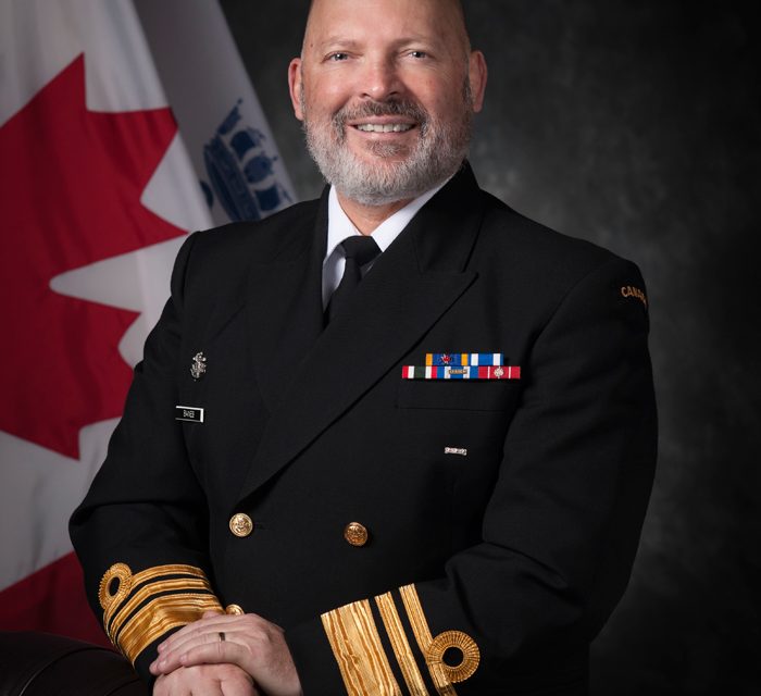 Vice-Admiral Craig Baines’ Flag Hoist Signal