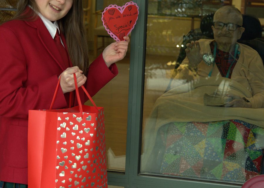 Valentine’s Day Random Act of Kindness for Long term care residents