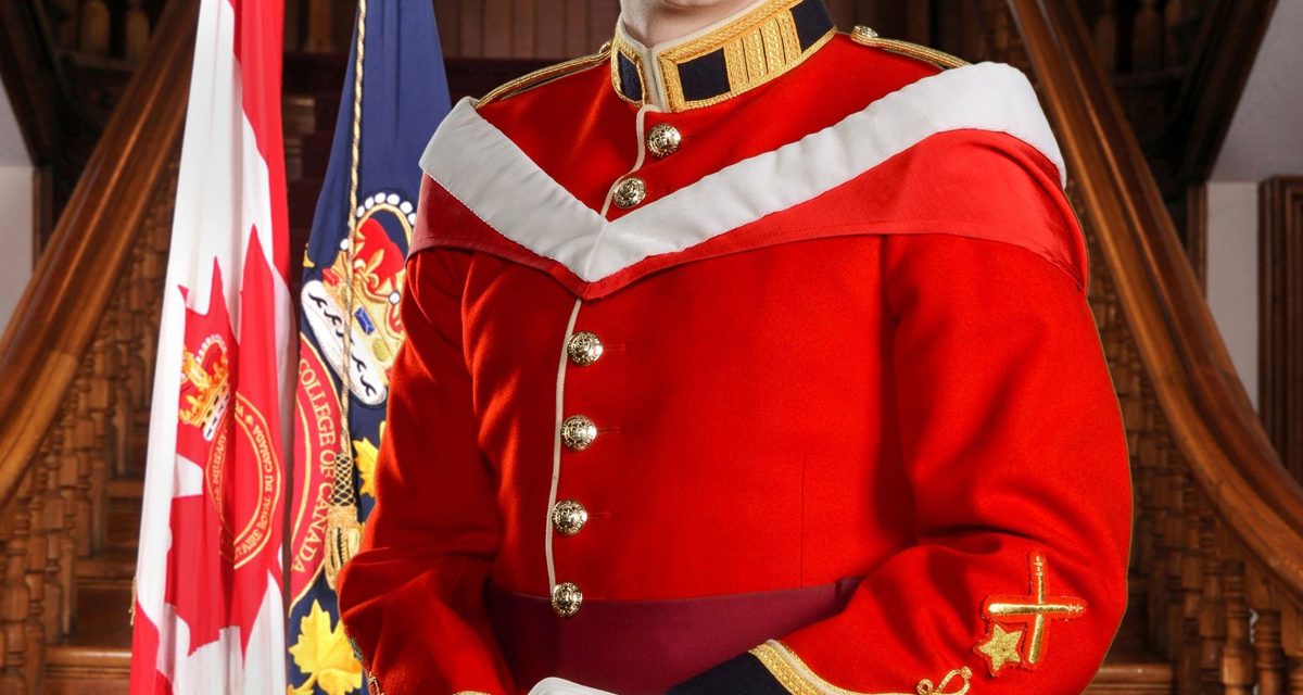 A/SLt Seamus Maguire prepares for his navy career