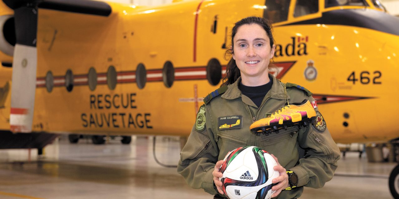 RCAF Female Athlete of the Year goes far taking part in CAF sports
