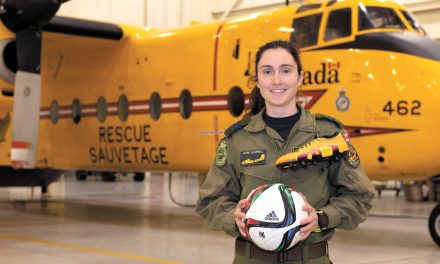 RCAF Female Athlete of the Year goes far taking part in CAF sports