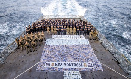 HMS Montrose seizes third drug haul in five weeks