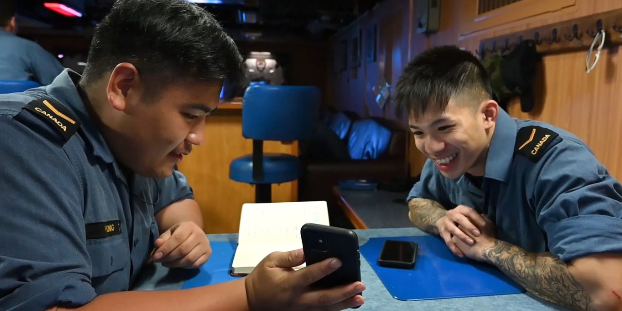 HMCS Calgary sailors learn Vietnamese while deployed in Asia