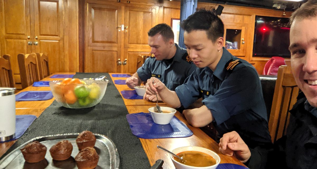 Life at sea – Soup and unique navy words