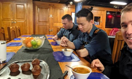 Life at sea – Soup and unique navy words