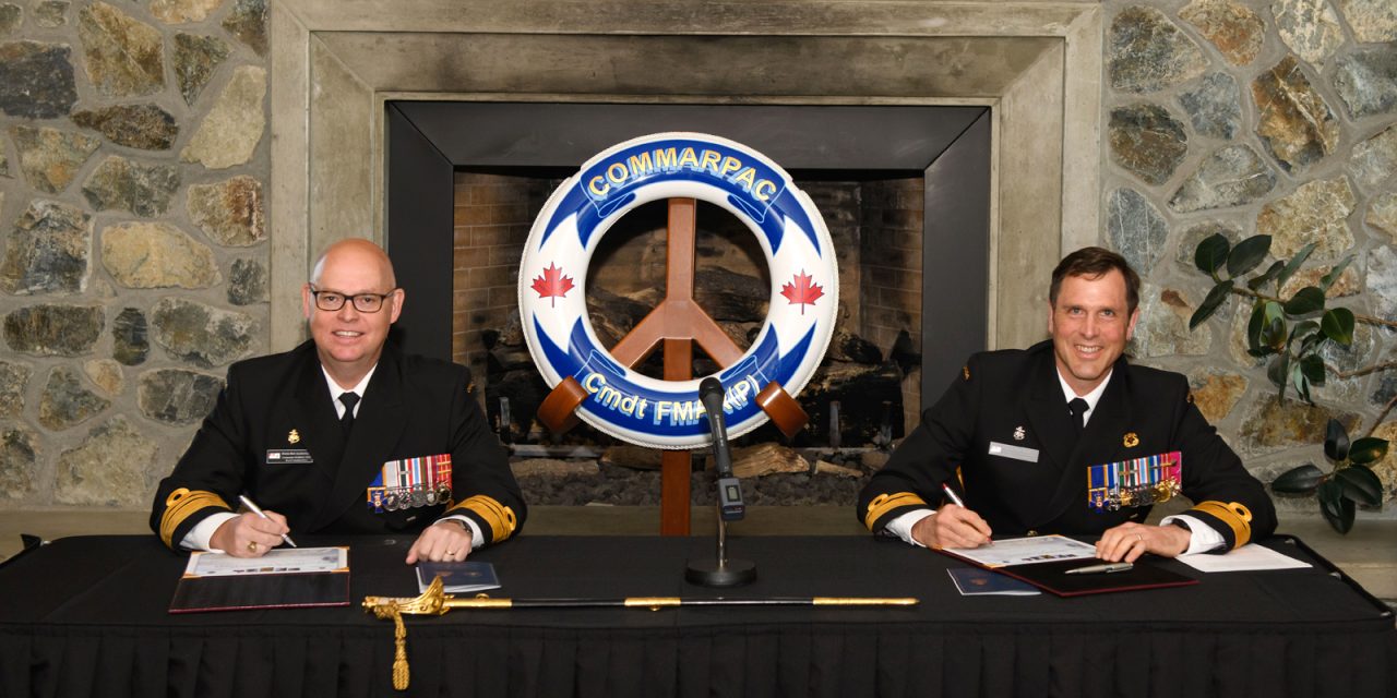 MARPAC Change of Command Ceremony