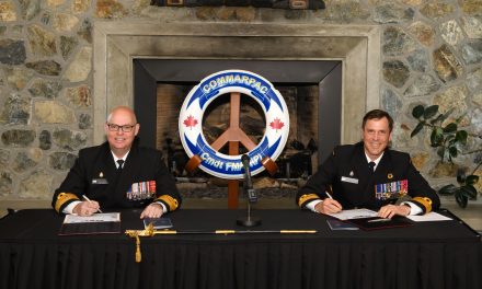 MARPAC Change of Command Ceremony