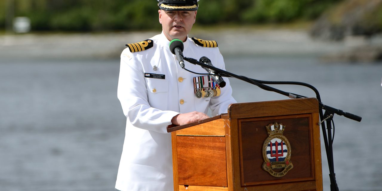 Capt(N) Robinson ready aye ready to lead