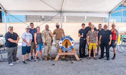 HMCS Calgary Big Shave charity event