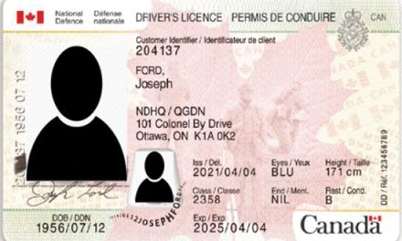 DND 404 Driver’s Licence no more reference to sex