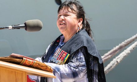 Honorary Capt(N) Debbie Eisan raises Indigenous voices