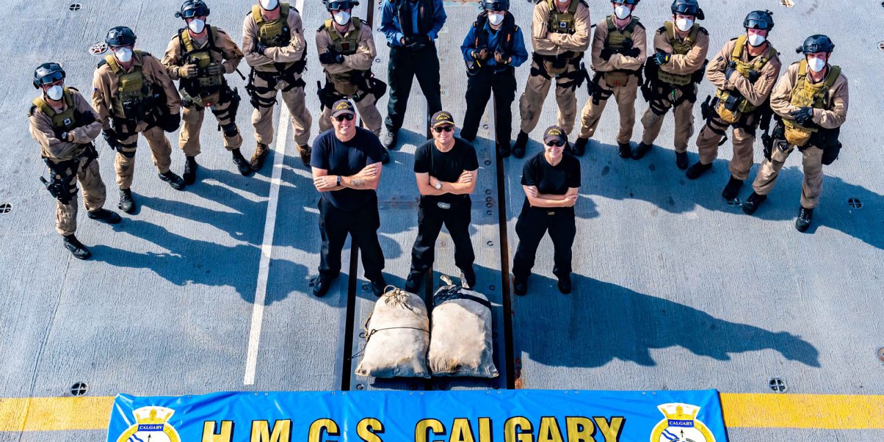 HMCS Calgary’s record breaking Operation Artemis completed