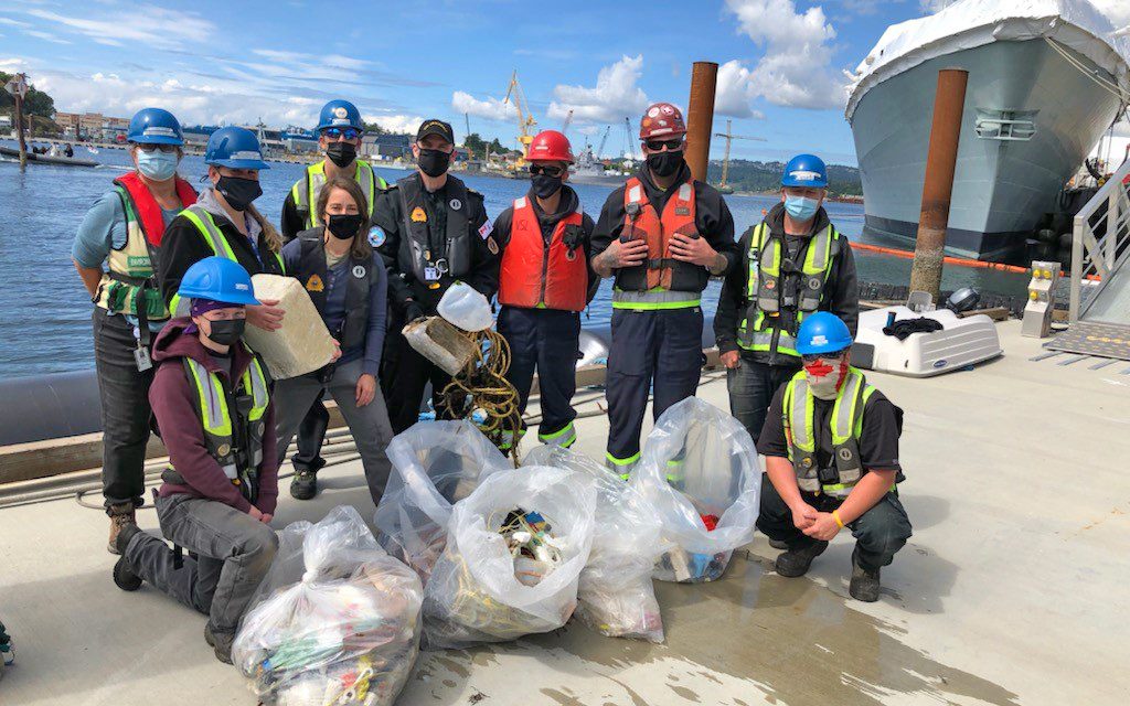 Esquimalt Harbour cleanup for World Ocean’s Day