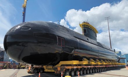 Canada’s most modern submarine returns to the water
