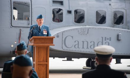New Wing Commander takes charge at 12 Wing Shearwater