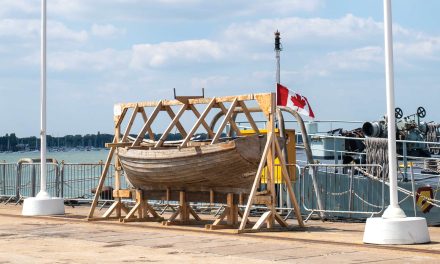 Naval whaler to be reunited with last corvette in Halifax