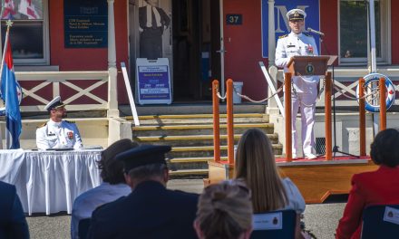 Prestigious occasion as CFB Esquimalt changes leadership