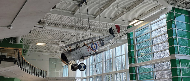 Historic Nieuport XI biplane lands in Ottawa