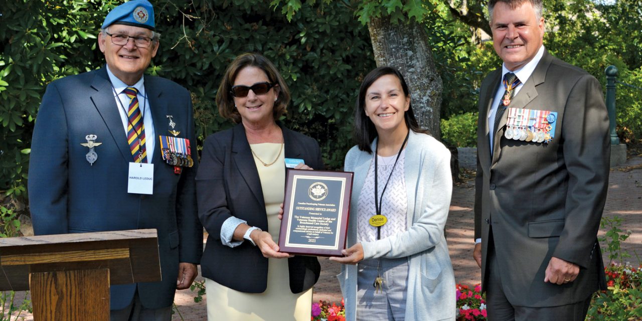 Broadmead Care presented Outstanding Service Award