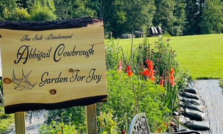 New memorial garden dedicated to SLt Abbigail Cowbrough