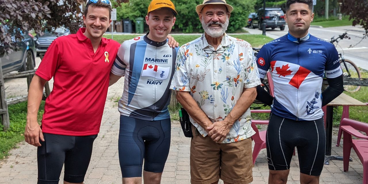 Naval Reservist tackles Navy Bike Ride feat