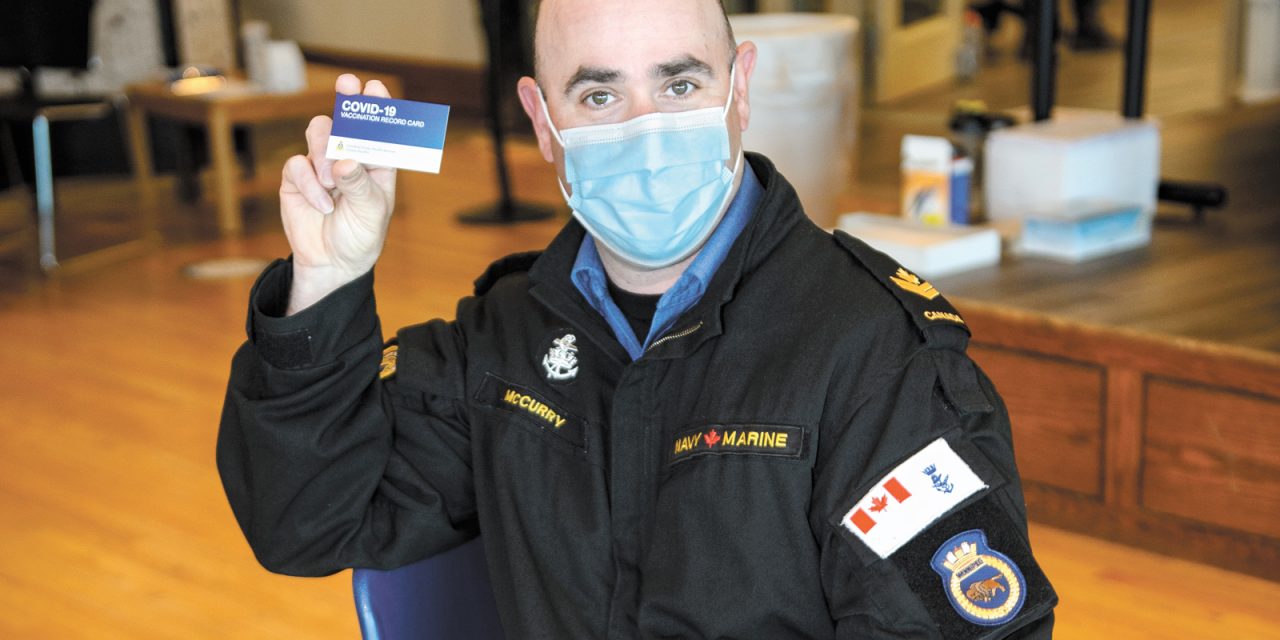 Vaccination card – Direction for military members