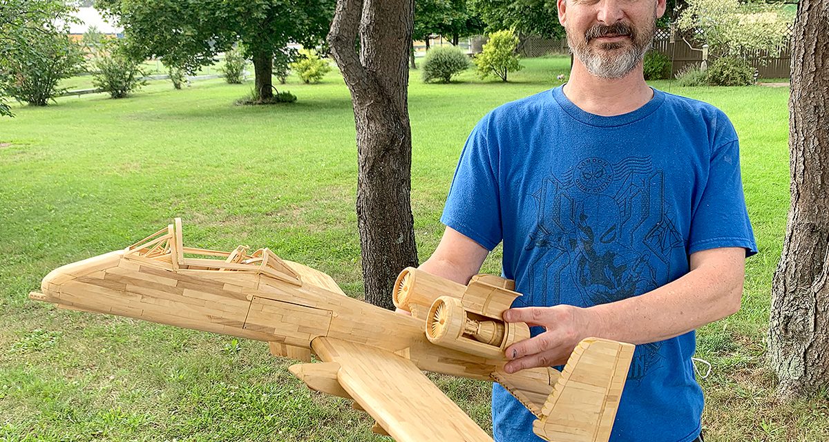 Stick by stick, pandemic project an exercise in patience, precision