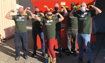 Base volunteers involved in Radical Renovation