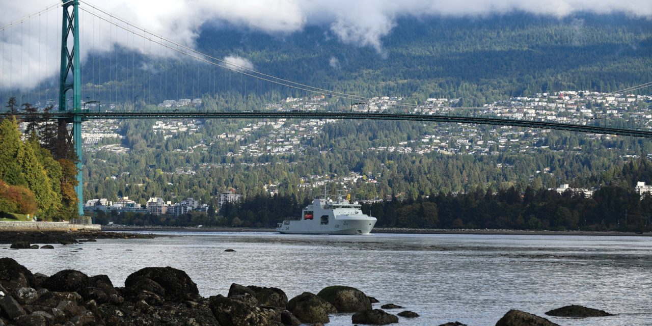 HMCS Harry DeWolf completes maiden voyage through the Northwest Passage